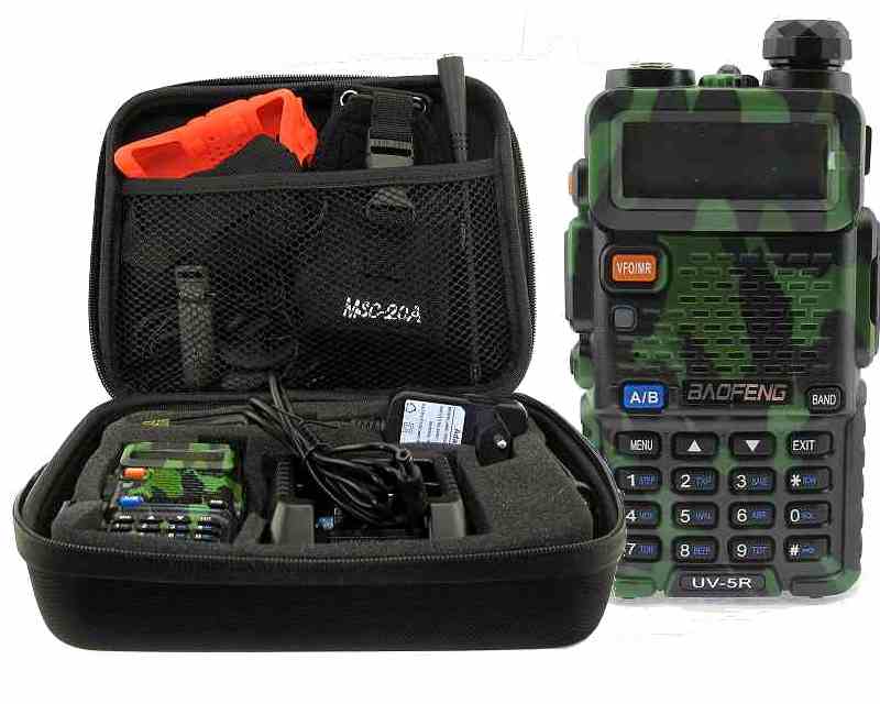 Funkgert 70cm 2m UV-5R MilTech Paket